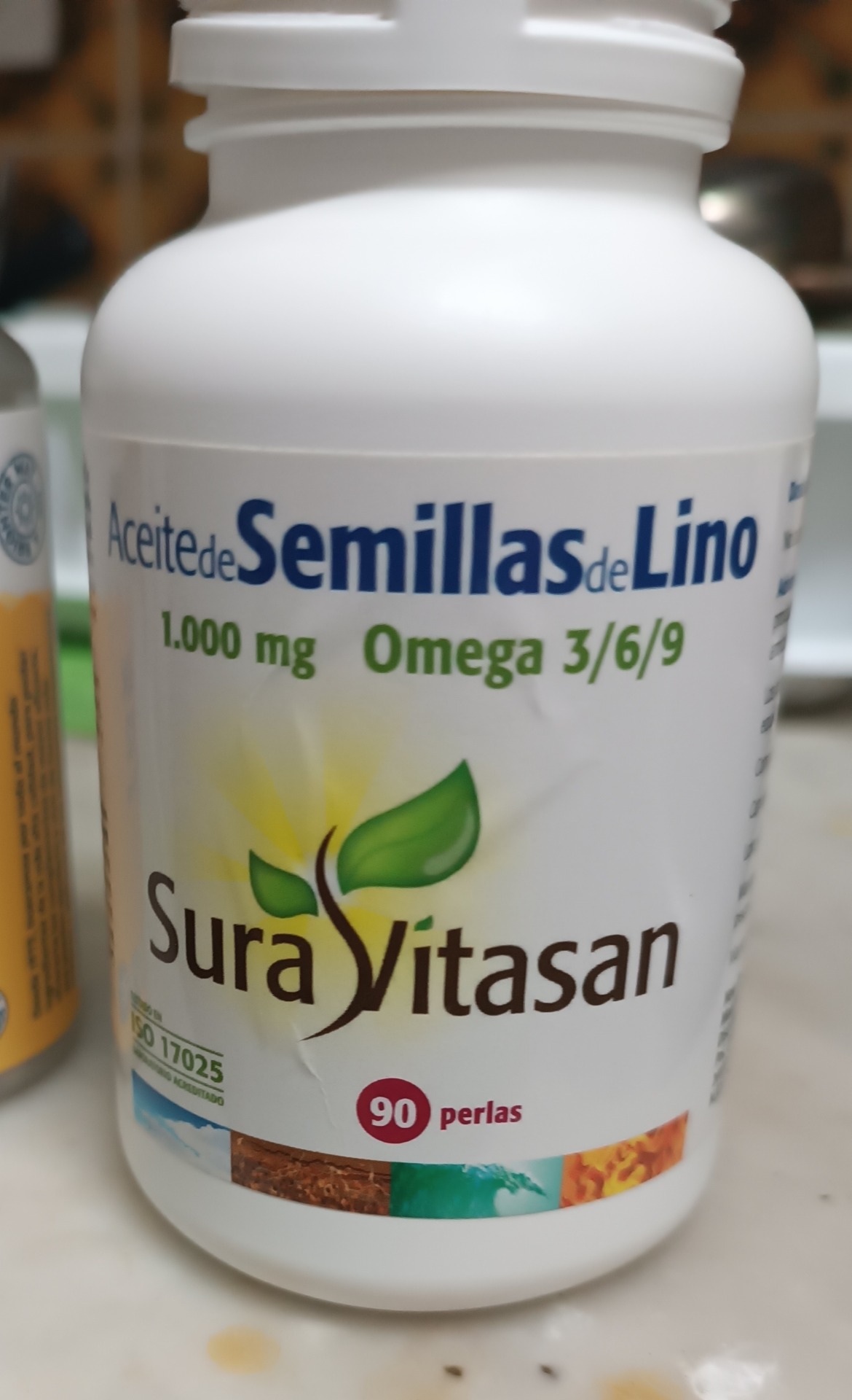 Ácidos grasos Omega 3, vegetales, procedentes del lino